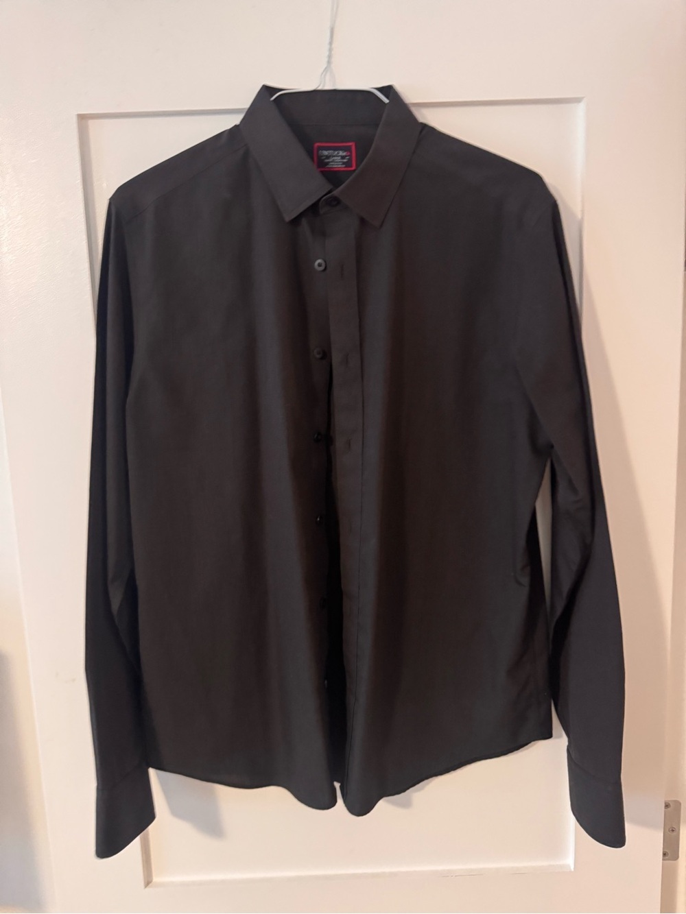 UNTUCKit Men's Black Long-Sleeve Button-Down Shirt